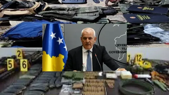 Kreu i MPB-së, Xhelal Sveçla: Armatimi i kapur sot e bën të qartë edhe për ndërkombëtarët gjerësinë planit të Serbisë për aneksimin e veriut