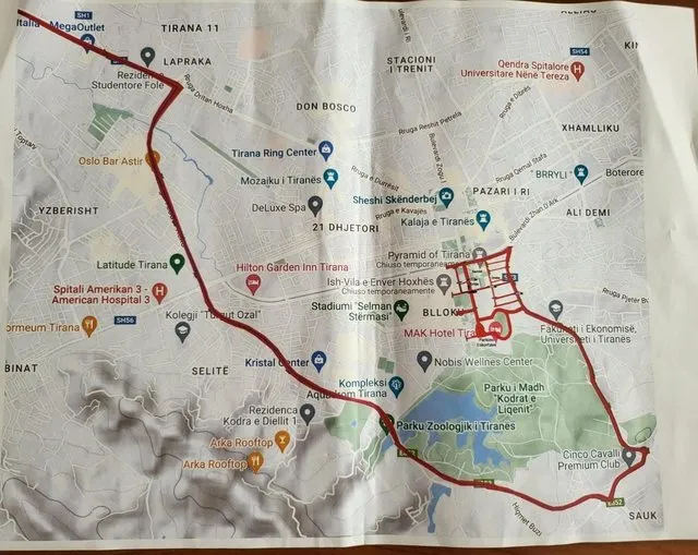 Procesit të Berlinit në Tiranë,  ja rrugët që do të bllokohen që ditën e sotme
