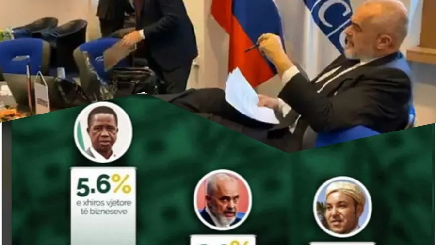 Shqipërisë ja kalon vetëm  Zambia në Botë për ryshfete;  i treti Maroku; ndërsa  Rama i kërkon llogari Europianëve!