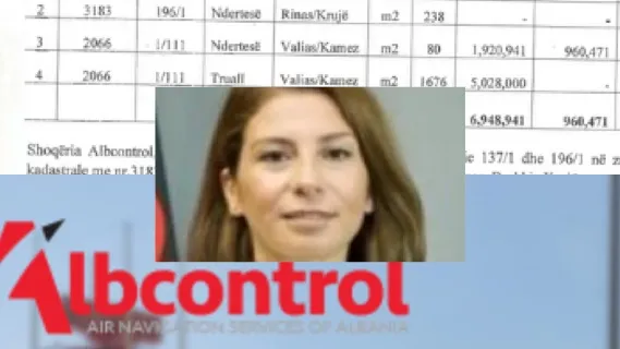 Kompanisë publike “Albcontrol”  i kanë humbur dy ndërtesa!