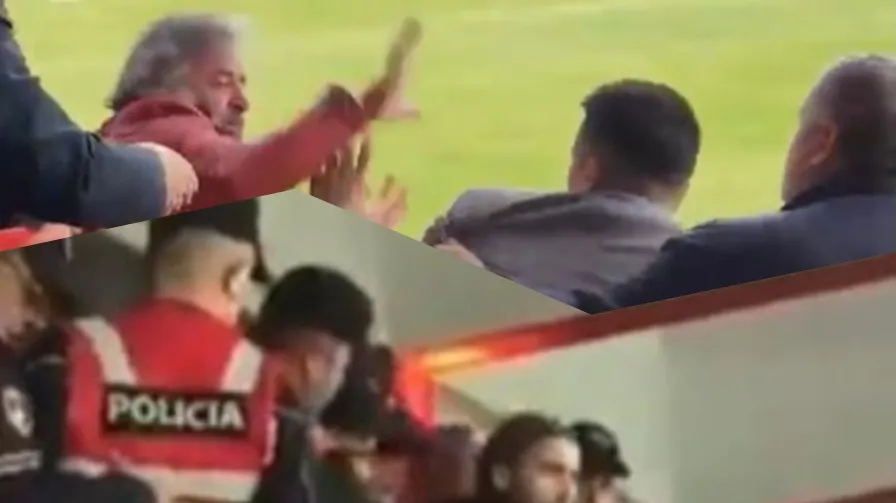 Si u sulmua presidenti i Skënderbeut dhe i biri në tribunën VIP