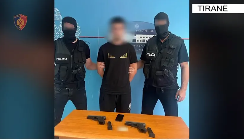 Si  u kap 20-vjeçari nga Prishtina sapo mbërriti në kryeqytet me armë