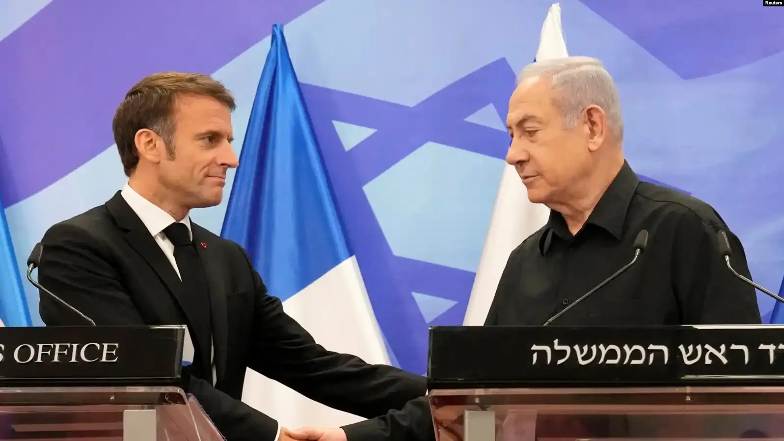 Macron thirrje nga Izraeli: Koalicioni kundër Shtetit Islamik të luftojë edhe organizatën terroriste  Hamas