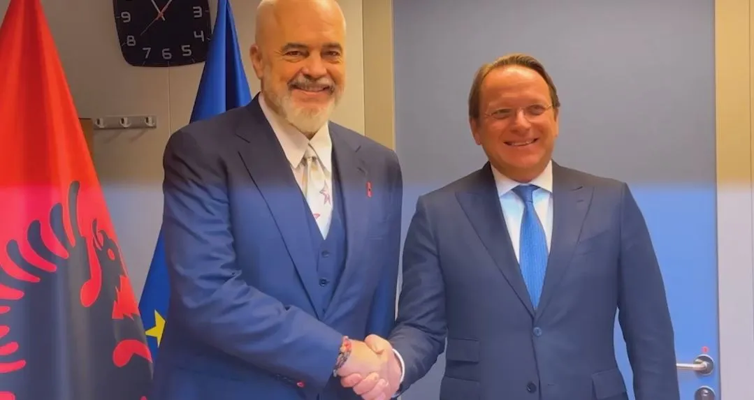 Bruksel/ Rama takohet me komisionerin për Zgjerim Oliver Varhelyi