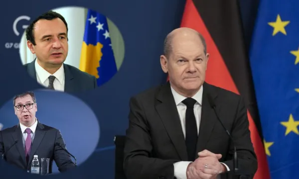 Kancelari Scholz : Kurti dhe Vuçiç thanë se propozimet konkrete do të zbatohen, ky është hap i rëndësishëm