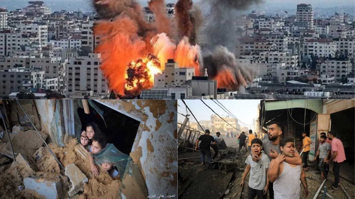 Bilanc apokaliptik vdekjesh  në Palestinë pas bombardimeve nga Izraeli, mbi 8.000 të vdekur, mes tyre rreth 3.000 fëmijë