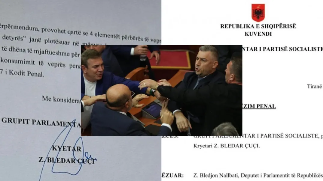 Grupi i PS-së i kallëzon  deputetin e PD Nallbati: Na mbroni nga dhuna e  PD-së