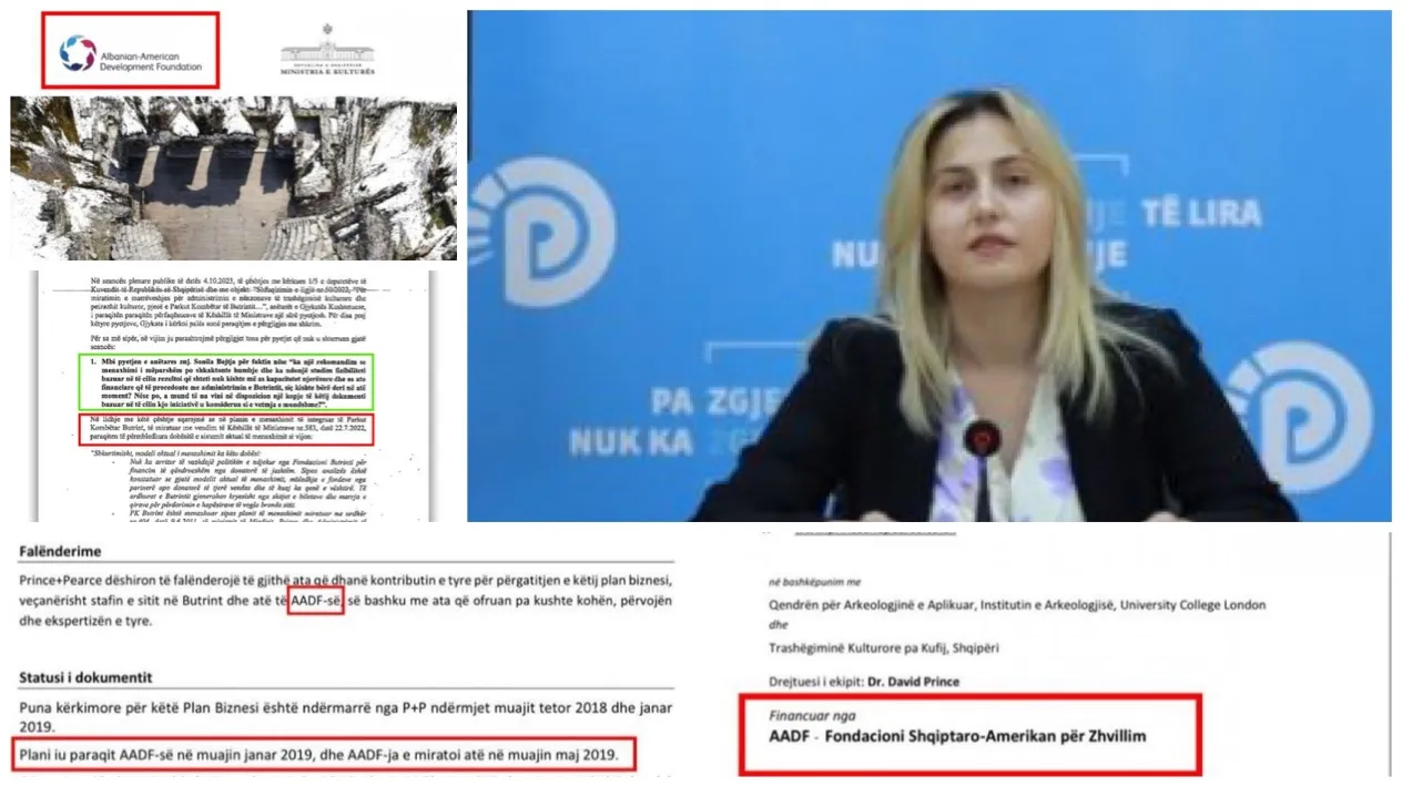 Ina Zhupa tregon  provat: Qeveria e pranon se koncensioni i Butrintit është ligj i qepur me porosi!
