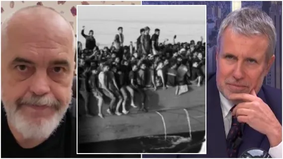 Gazetari italian i bën pyetje Ramës, ky i fundit i përgjigjet me pyetje