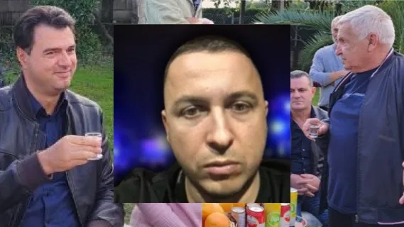 Basha pi raki  me babain e Ervis Martinajt