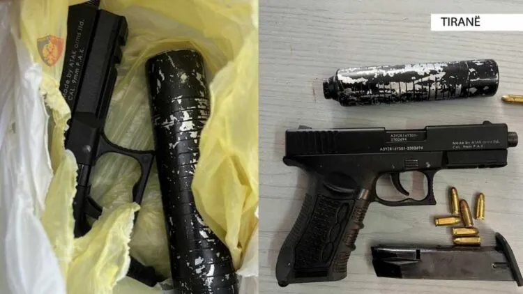 TIRANË/ U kap me pistoletë, arrestohet 44 vjeçari