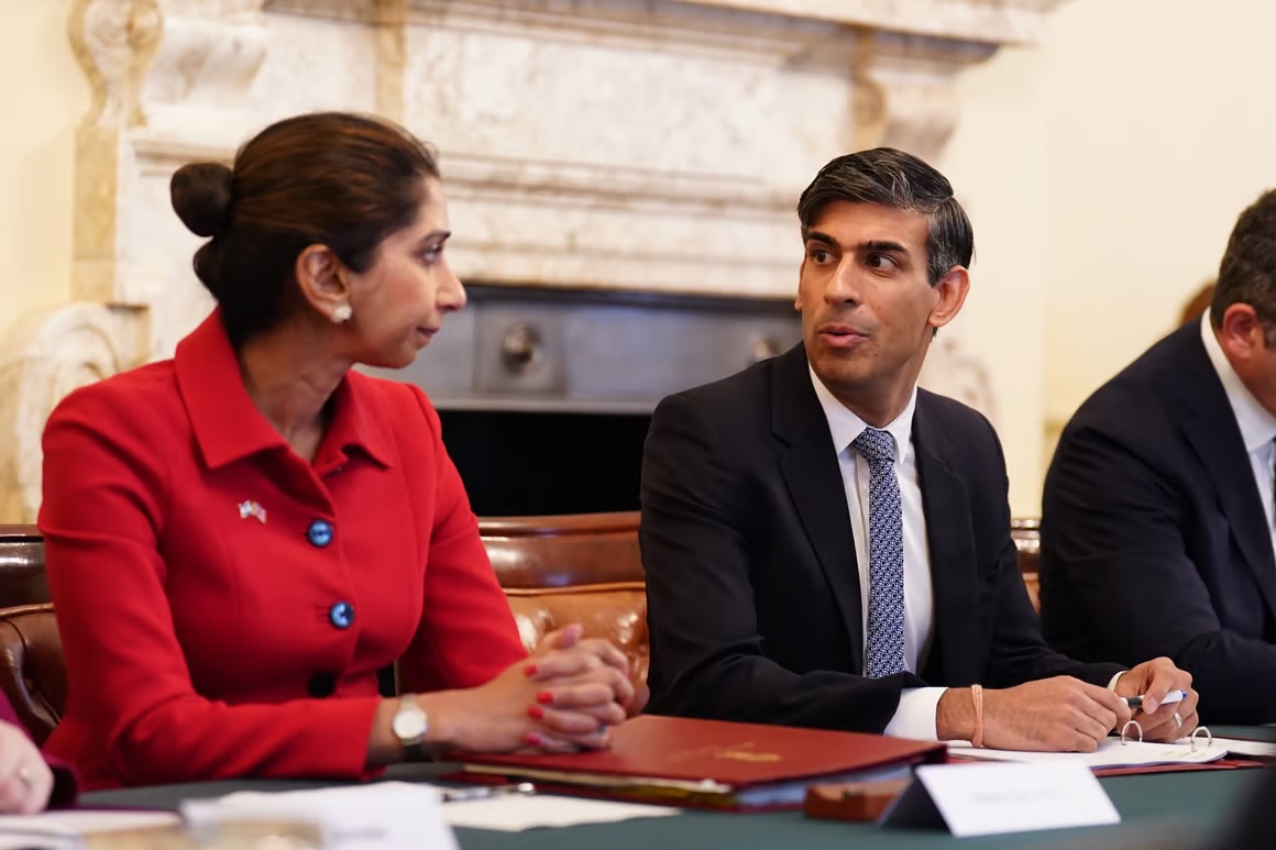 Rishi Sunak shkarkon sekretaren britanike, Suella Braverman