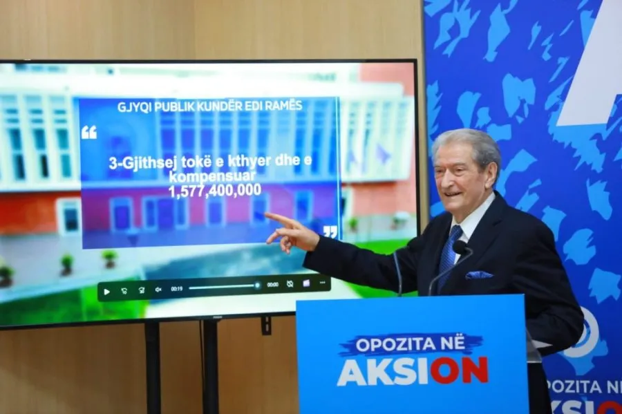 Berisha flet  për gjyqin publik të shekullit: Rama është personi më i rrezikshëm pas Enverit