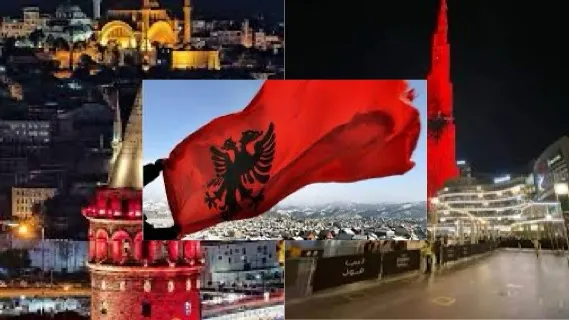 Shqiptarët festojnë festën PAVARËSISË  jashtë Shqipërisë