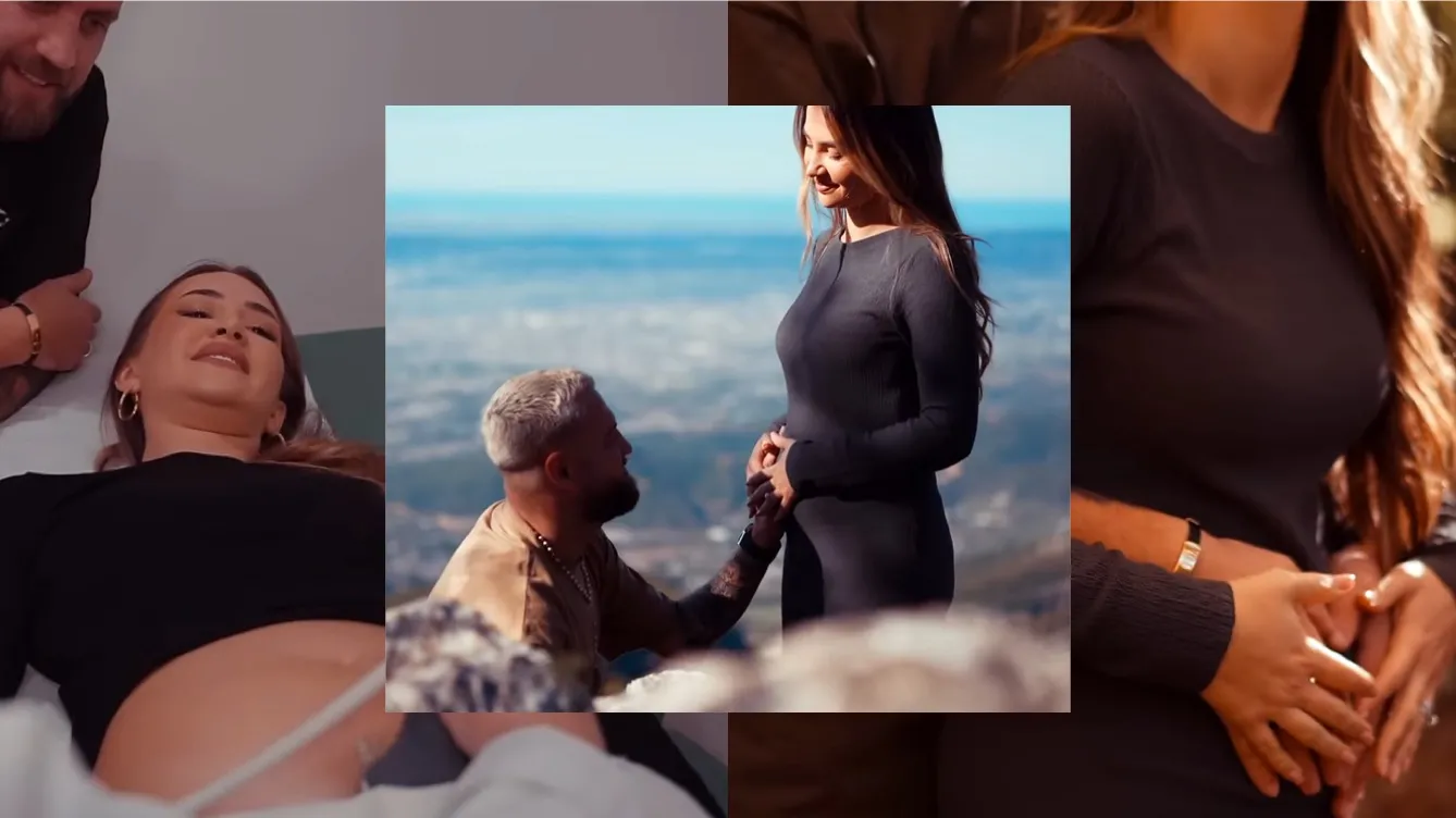 VIDEO/ Mes lotësh dhe emocionesh, Luizi dhe Kiara zbulojnë se do të bëhen prindër