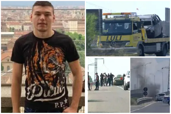 Automjeti me targa sllovene që vëzhgoi lëvizjet e fundit të Brilant Martinajt para atentatit, u çmontua për pjesë këmbimi në KOSOVË