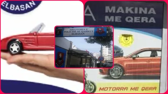 Shiti  3 makinat që mori   me qira dhe i shiti, arrestohet  nga policia