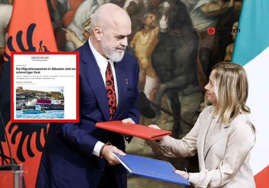 Gazeta  “Der Standard”: Marrëveshja Shqipëri-Itali e pistë, Rama po sillet gjithnjë e më autoritar