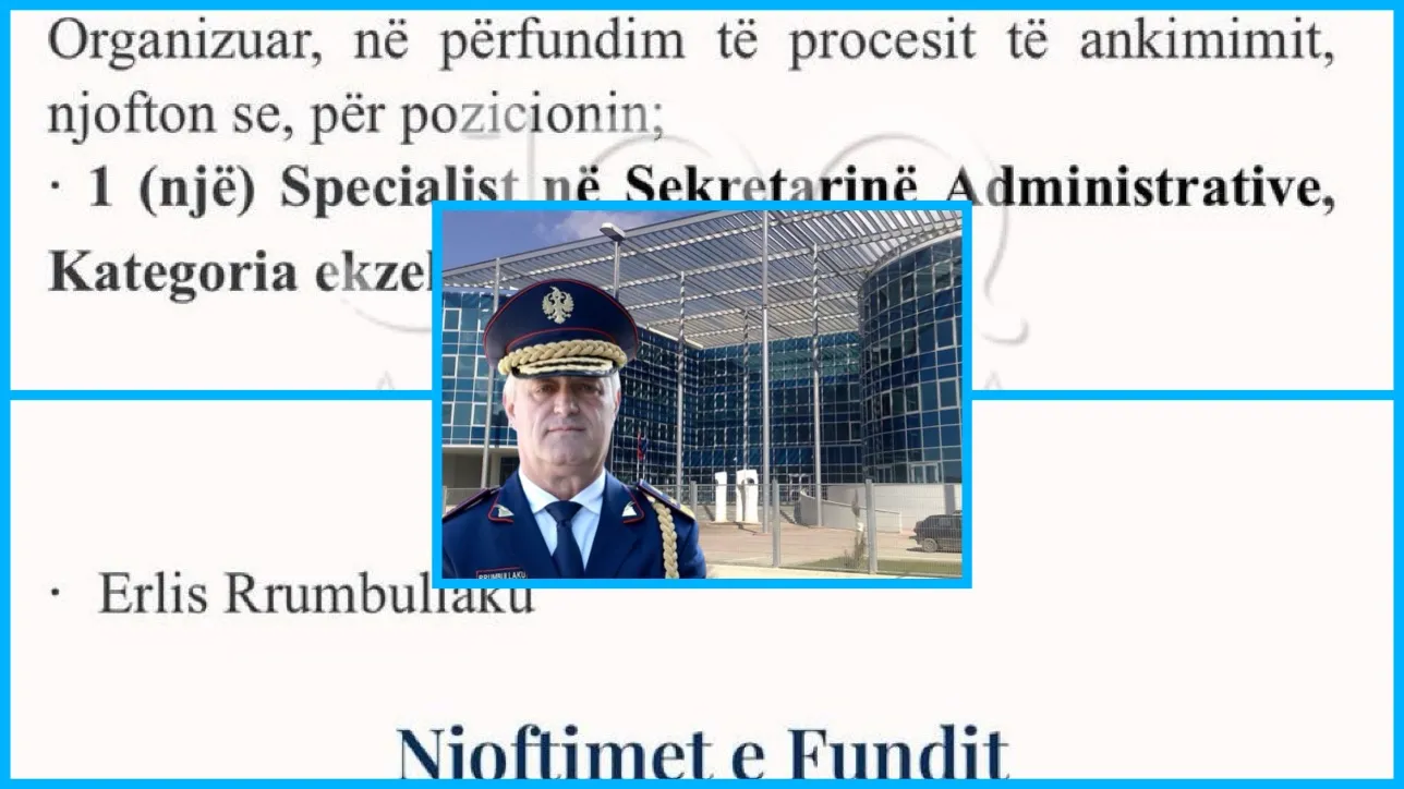 Djali  i Met Rrumbullakut emërohet specialist i Altin Dumanit në SPAK