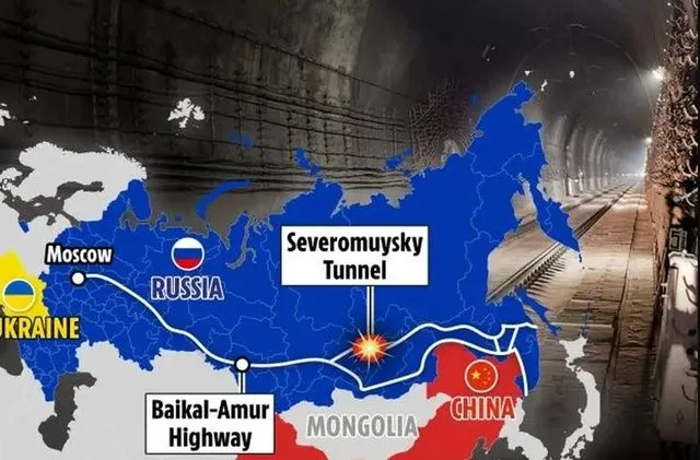 BOTA/ Ukraina bombardon tunelin hekurudhor më të gjatë të Rusisë, paralizon lidhjen me Kinën