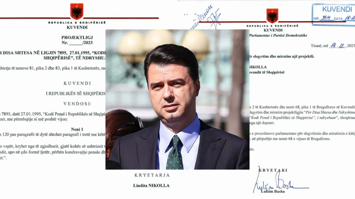 Basha kërkon dy vite burg  në Kodin Penal: Deputetët që shpifin të dënohen me burg!