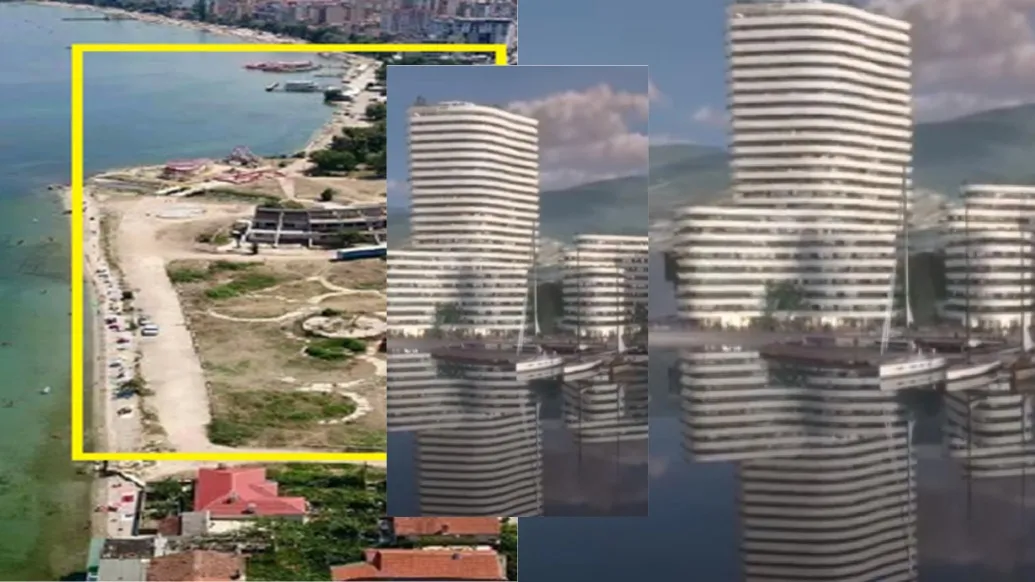 Edhe  Pogradecit do ti ngulin kulla; Dashi nga Gështenjasi po betonizon 20 hektarë parqe e plazhe buzë liqenit