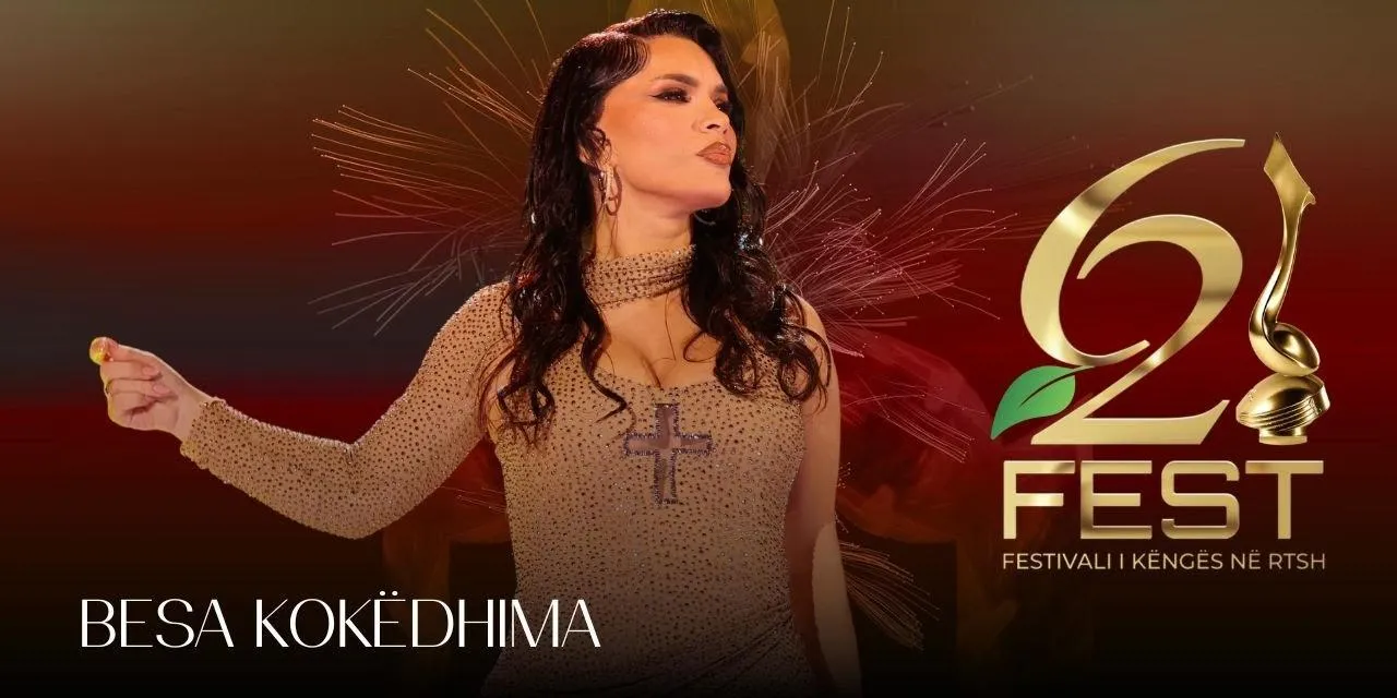 “Zemër n’dorë”, Besa Kokëdhima do të përfaqësojë Shqipërinë në Eurovizion 2024