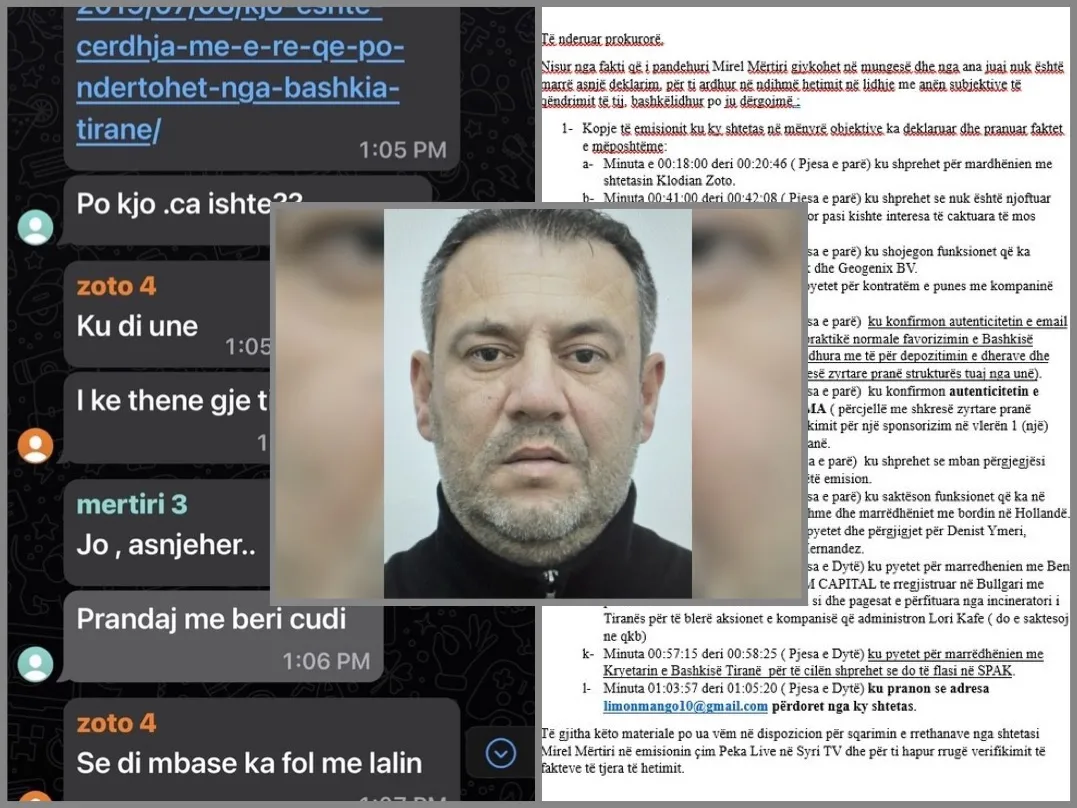 Dëshmitë dhe dokumentet që fundosin më thellë Mirel Mërtirin