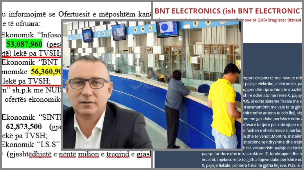 Drejtori i POSTËS   “i fal “BNT ELECTRONICS me 700 milionë