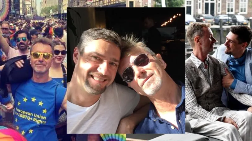FOTOT e ambasadorit të BE në Tiranë Silvio Gonzato, mbrojtës i flaktë i të drejtave të komunitetit  LGBTQ