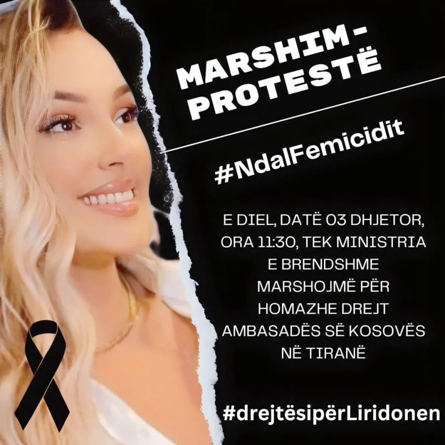 Të dielën marshim-protestë  për Liridonën edhe në Tiranë