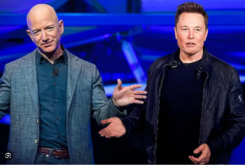 Musk dhe Bezos, rivalë por edhe aleatë