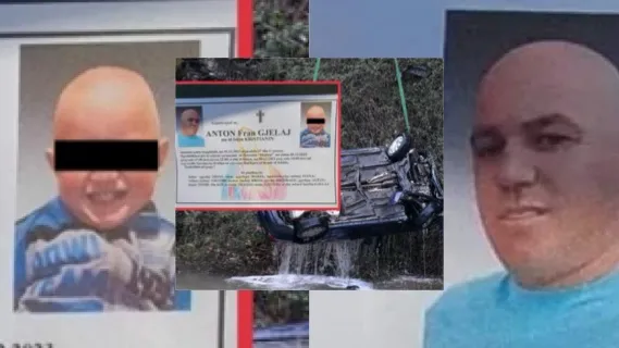 Tragjedia në familjen Gjelaj, babai  dhe djali 6-vjeçar  humbën jetën në aksident