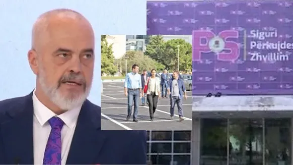 Rama mbledhje me  grupin parlamentar pas arrestimeve të fundit nga SPAK