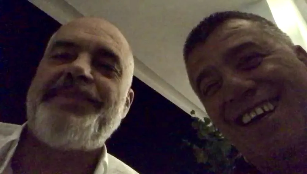 Lefter Koka dhe Edi Rama 