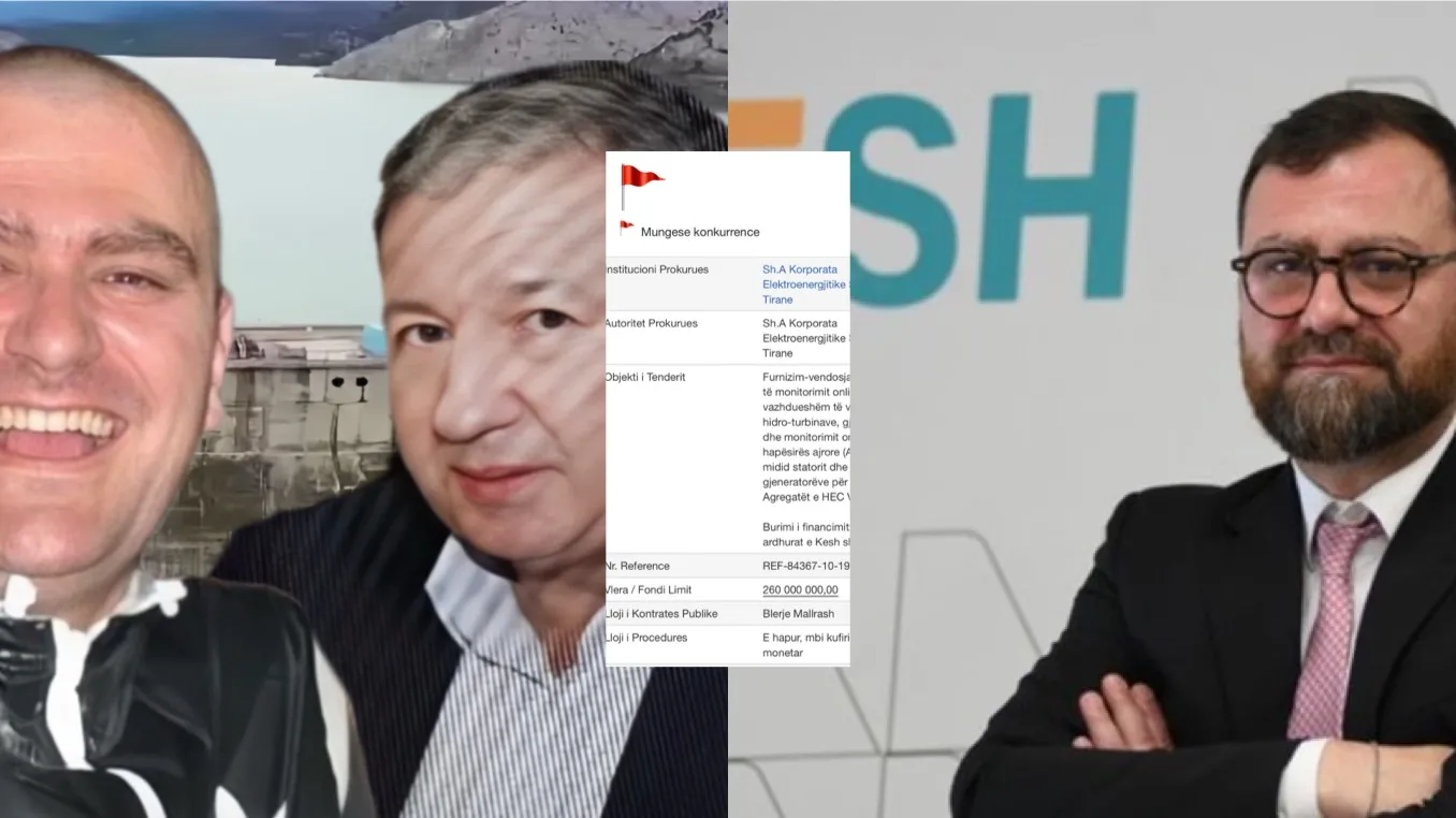 Ergys Verdho  i  KESH,  i jep 3 Miliard Lekë oligarkut Bledar Çeribashi