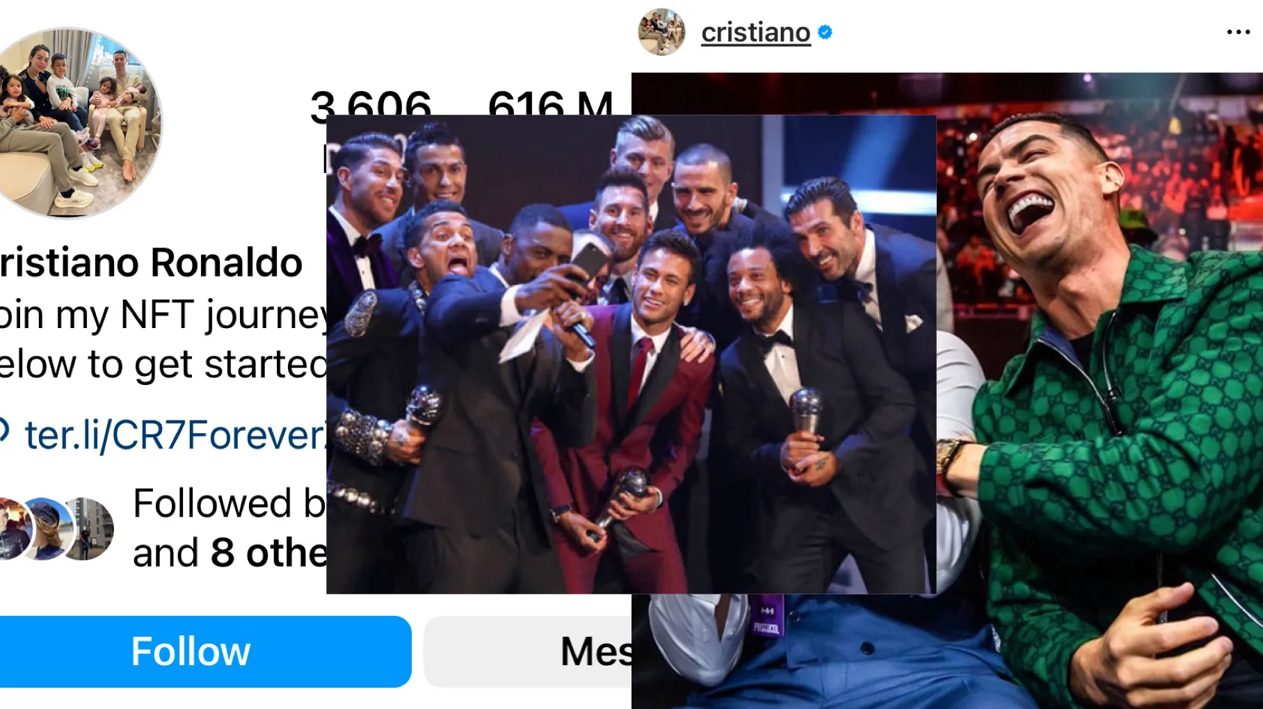 Ronaldo mbetet ‘Mbreti’ i rrjeteve sociale
