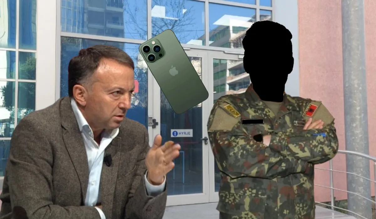 Deklarata e gazetarit: Një ushtarak i lartë  me video erotike   në zyrën e tij po herohet nga SPAK