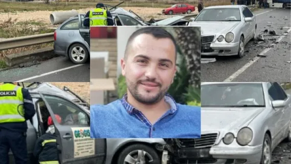 Foto/ Ky është u riu që humbi jetën sot në aksident pranë kthesës së Rinasit