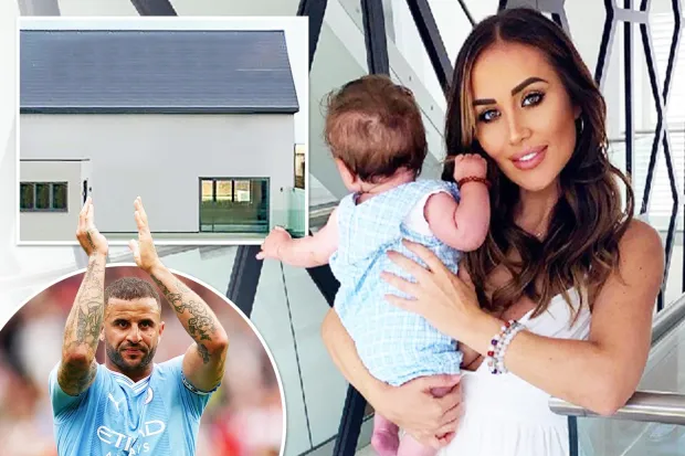 Mediat angleze jehonë  jetës së fshehtë të Kyle Walker, kishte ndërtuar dy familje paralele (FOTO)
