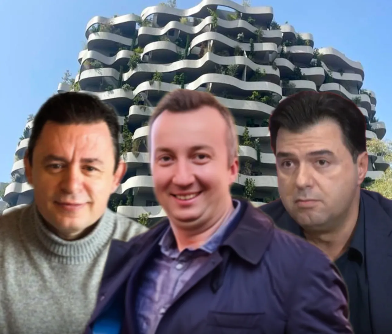 Kunati i Bashës me 5 apartamente  tek kulla e parkut