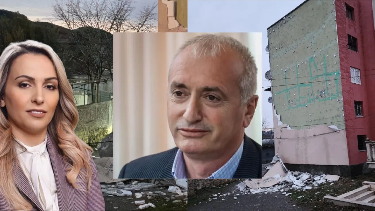 Era e fortë hedh në tokë fasadën e pallatit 5-katësh në Milot, reagon deputeti i demokrat: Dëshmi e korrupsionit dhe babëzisë së kryetares