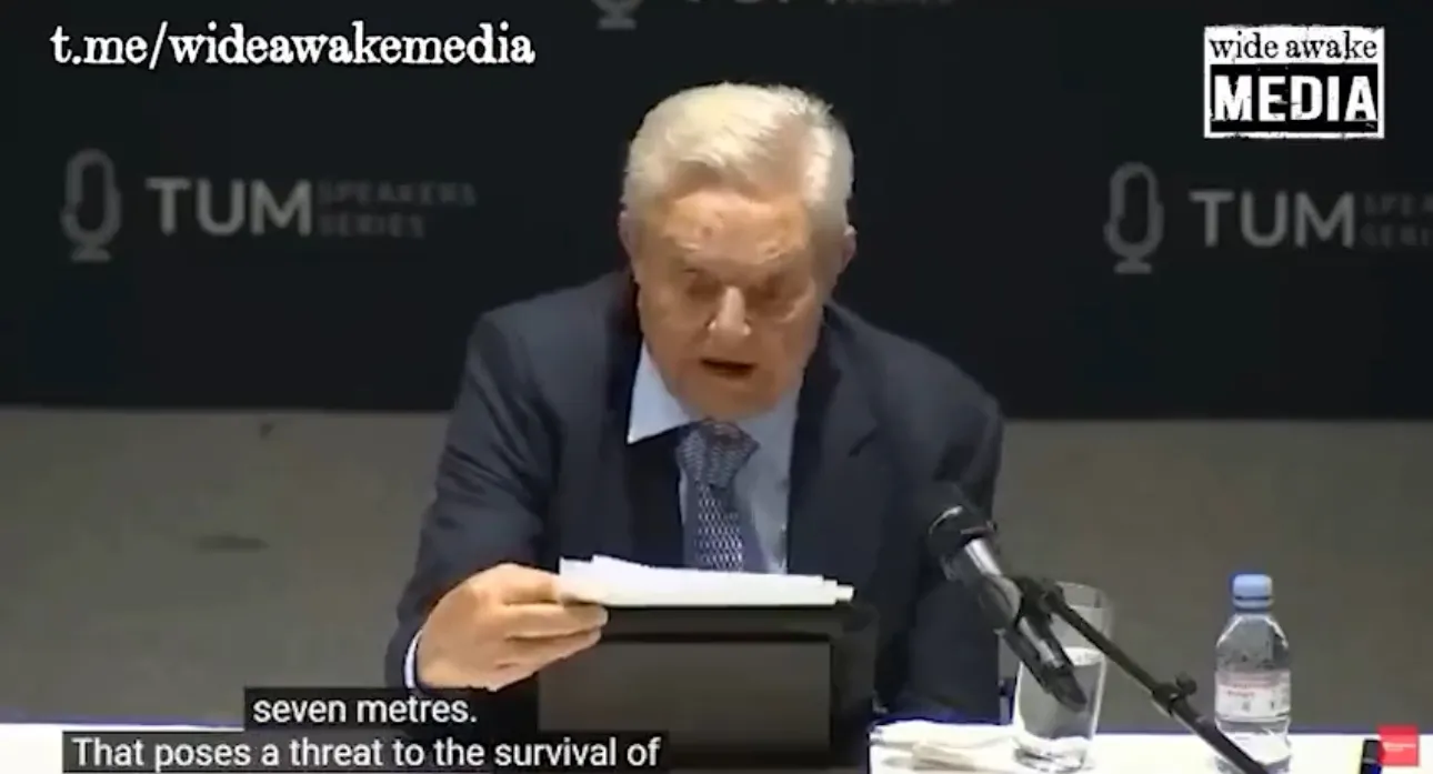 Miliarderi  Soros pëson goditje në tru teksa mbante fjalim në një forum