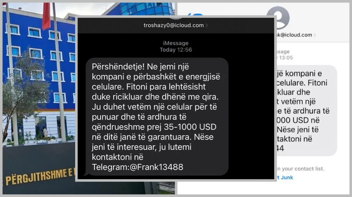 Policia apel qytetarëve: Nëse ju ka ardhur ky mesazh dhe keni shpërndarë të dhënat tuaja, paraqituni pranë zyrave tona