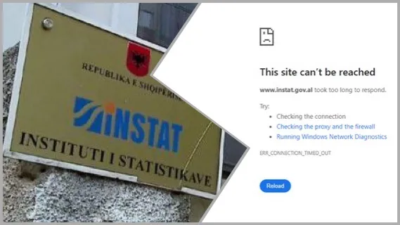 INSTAT reagon pas sulmit kibernetik: Të dhënat e Censit janë në sistemet e tjera
