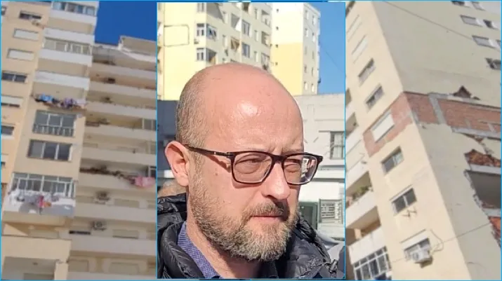 100 familje të një pallati 13 katesh në Durrës, rrezikojnë jetën!