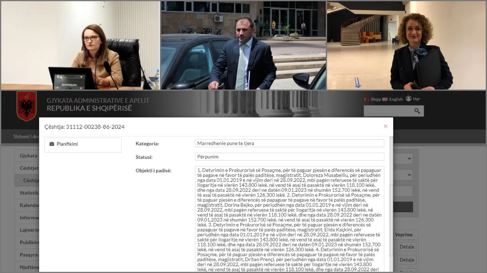 Prokurorët e SPAK padisin Altin Dumanin për rrogën