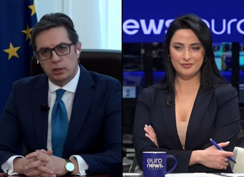 Intervista  presidentit maqedonas Pendarovski: Shqiptarët kanë arritur në pozicionet më të larta gjatë presidencës time