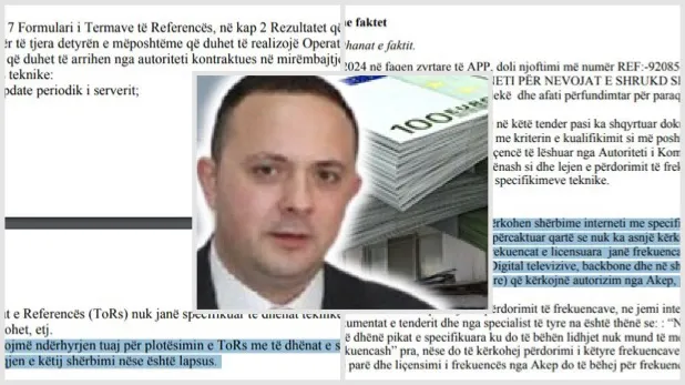 Kovaçi i Ujësjellësit të Durrësit manipulon tenderat 170 MLN lekë për internet