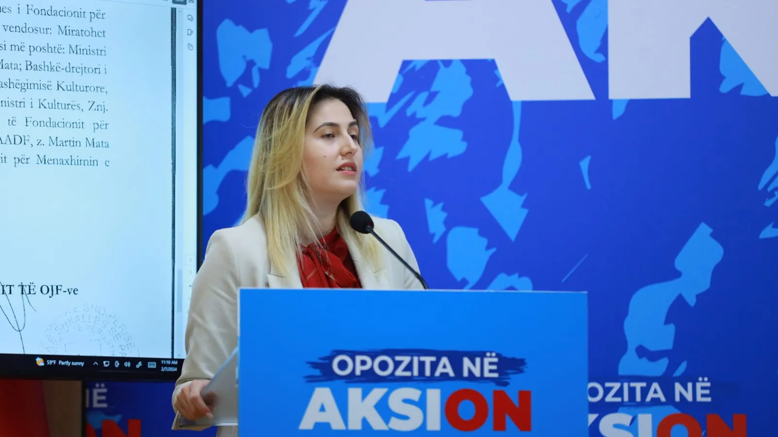 Ina Zhupa për koncensionin e “Butrintut”: E kam vënë në provë “Kushtetuesen”, kjo nuk është çështje politike. Do e cojmë edhe në SPAK